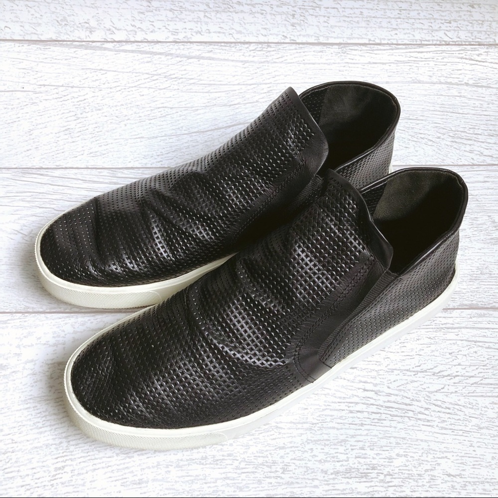 Vince perforated leather sneakers